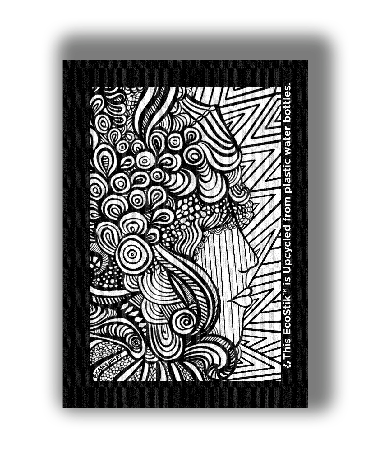 3" x 2" Mother Earth Coloring EcoStiks® Sticker Patches