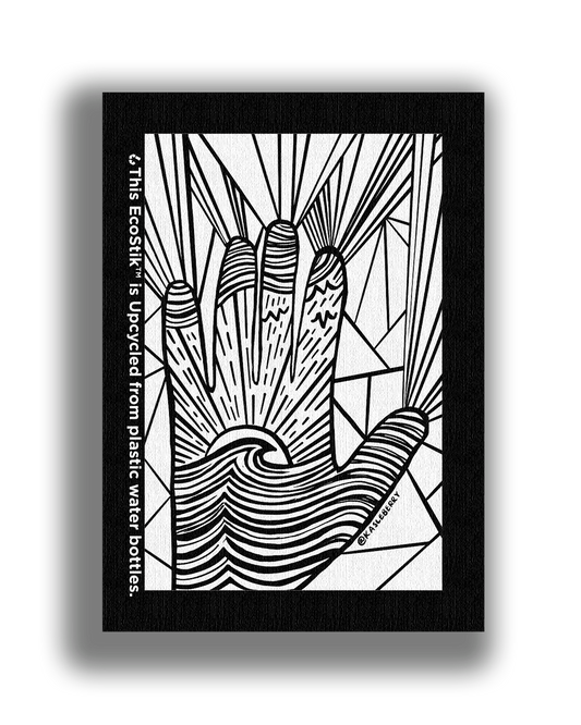 2" x 3" Majestic Hand Coloring EcoStiks® Sticker Patches - Retail