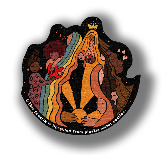 3" x 3" Celebrate Diversity EcoStiks® Sticker Patches - Retail