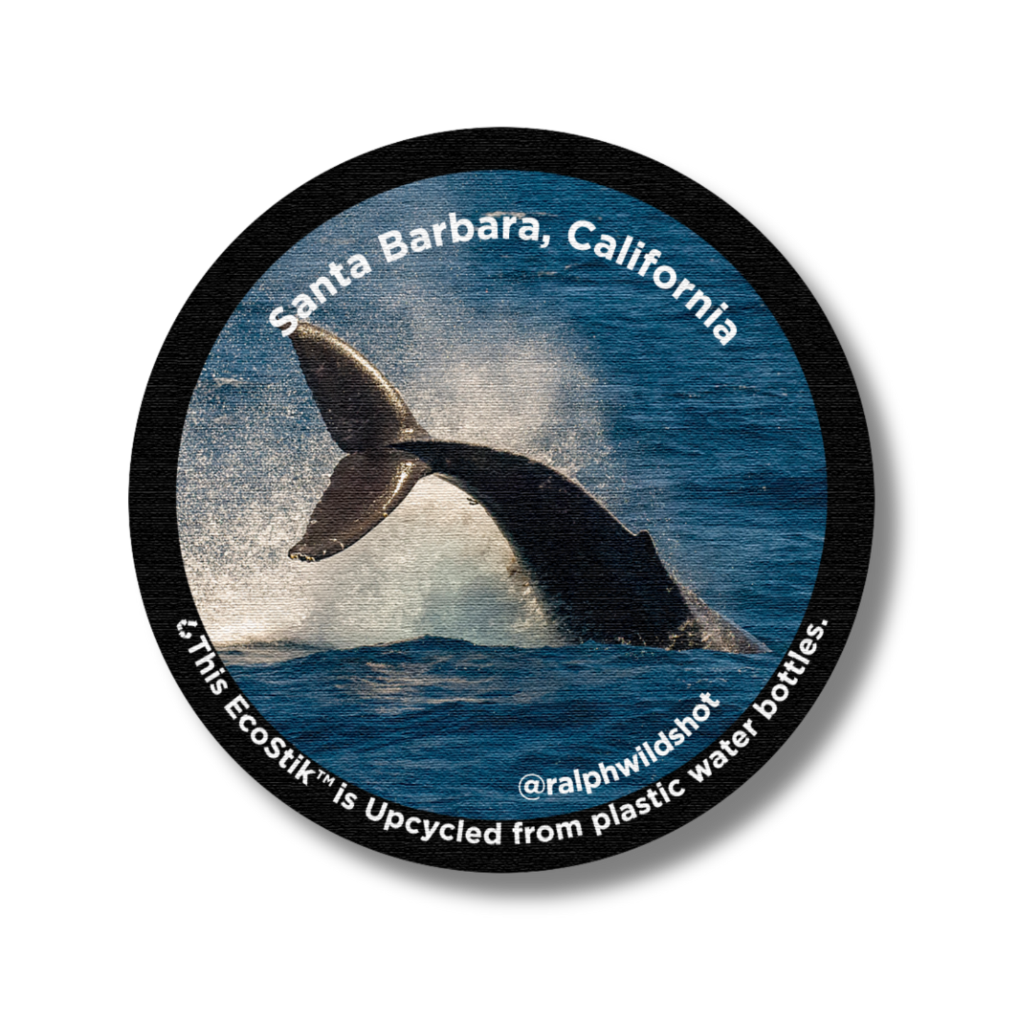 3.5" x 3.5" Custom Circle EcoStiks® Sticker Patches