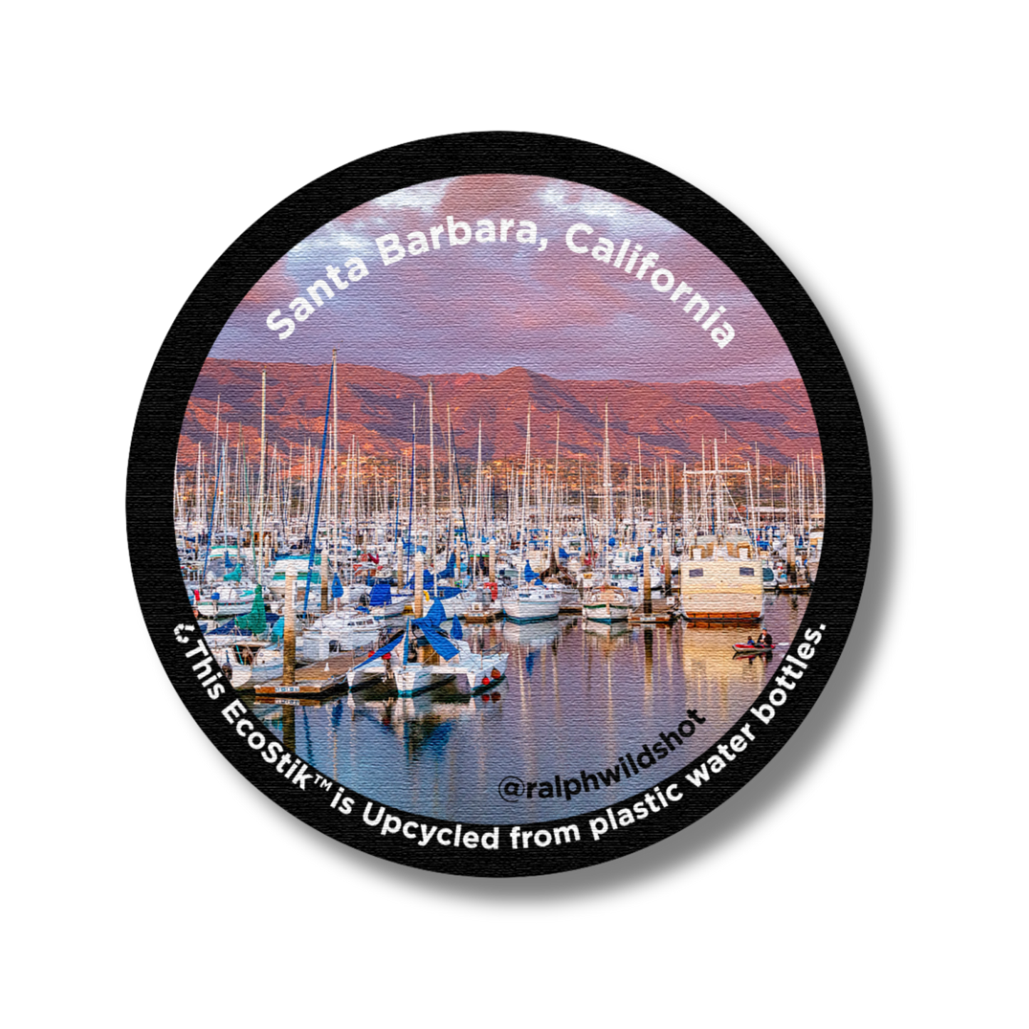 3" x 3" Custom Circle EcoStiks® Sticker Patches