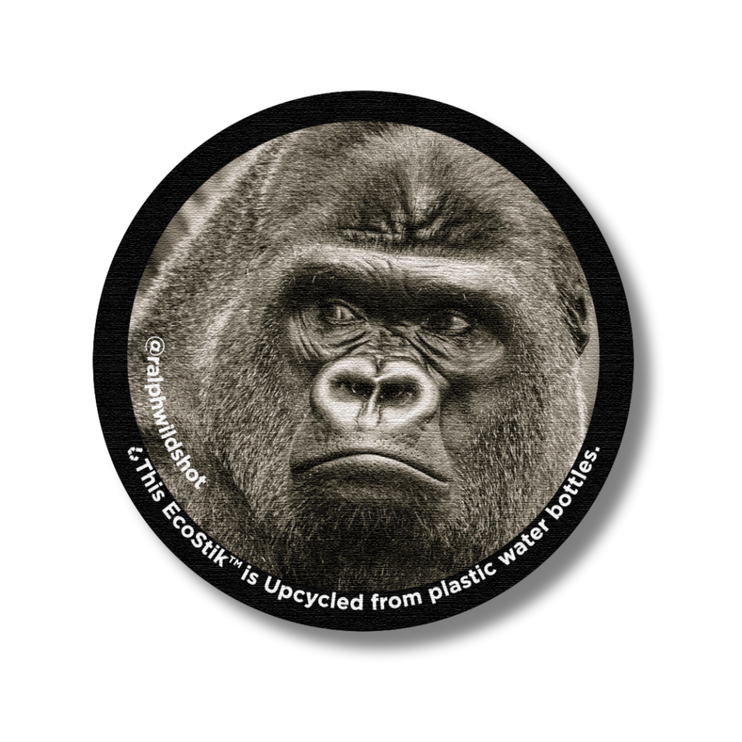 4" x 4" Custom Circle EcoStiks® Sticker Patches