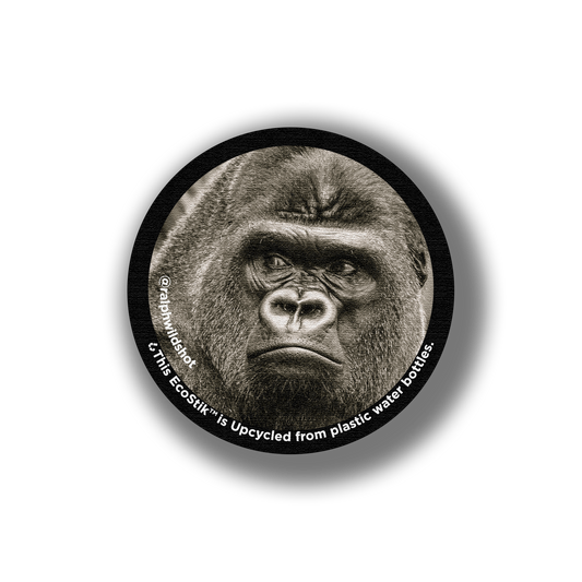 3" x 3" Gorilla EcoStiks® Sticker Patches - Retail