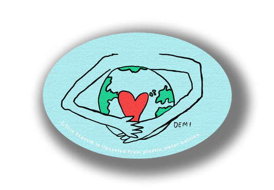 2" x 3" Earthly Love EcoStiks® Sticker Patches - Retail