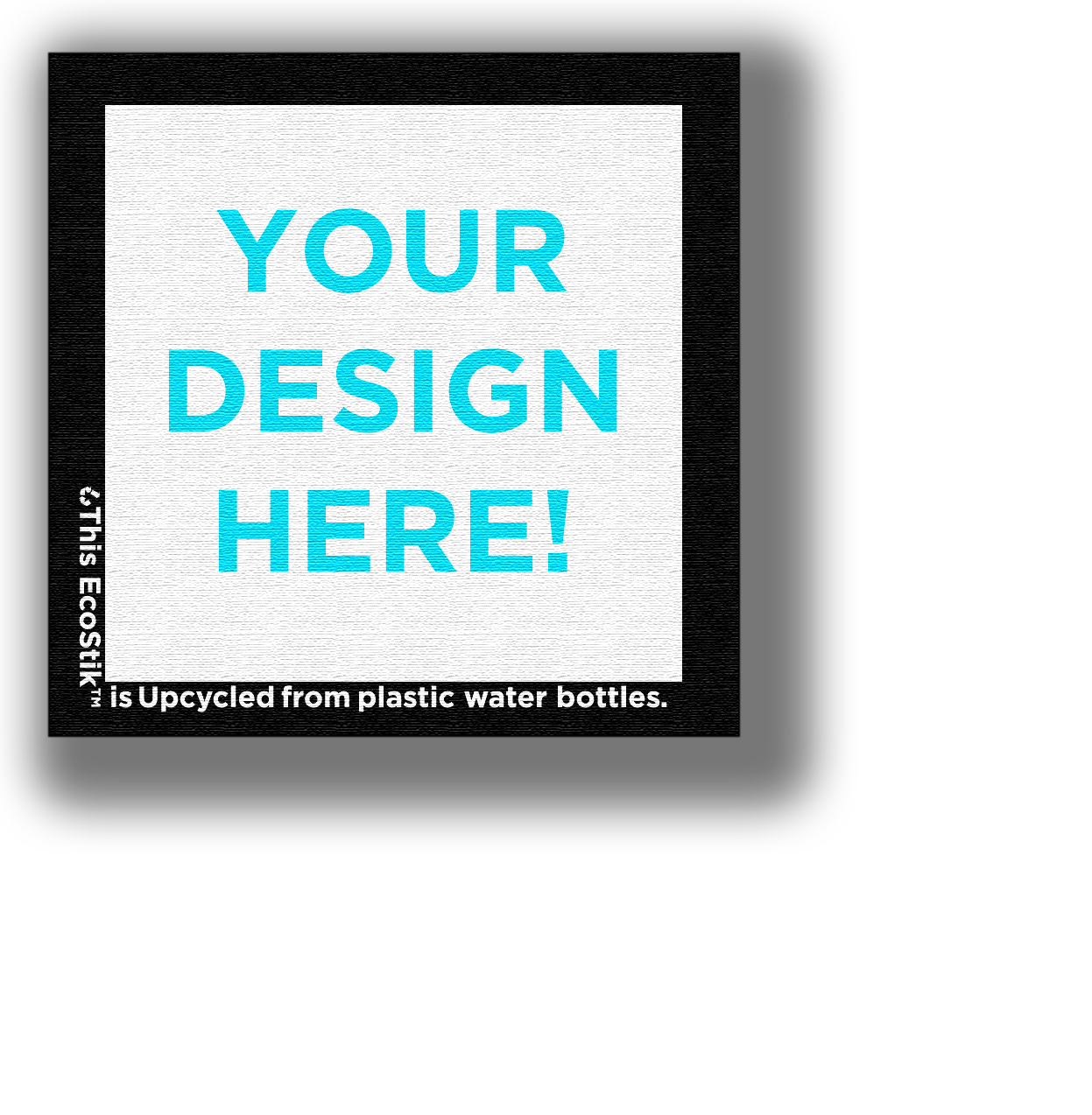 2" x 2" Custom Square EcoStiks Patches