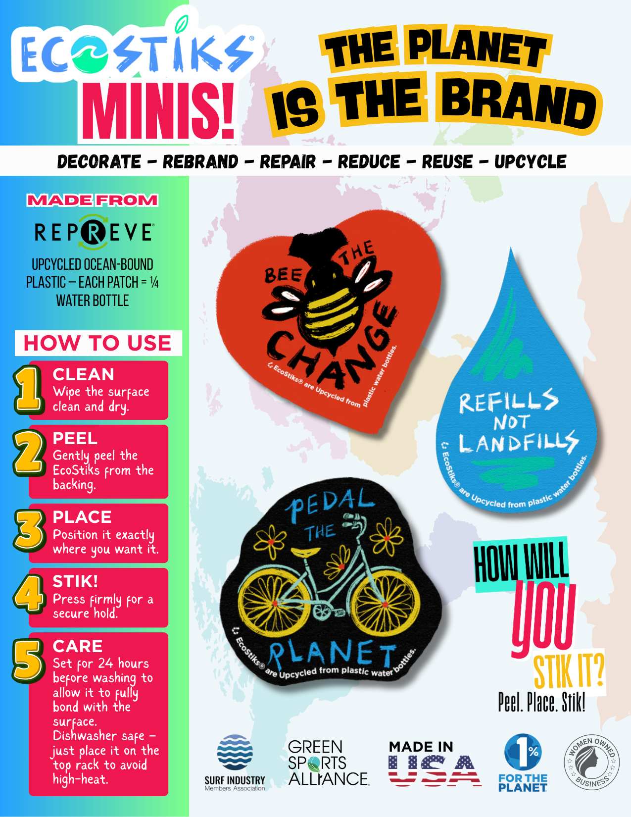 EcoStiks® MINIS Collection