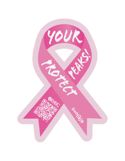 2" x 3" Custom Breast Cancer Awareness EcoStiks® Sticker Patches