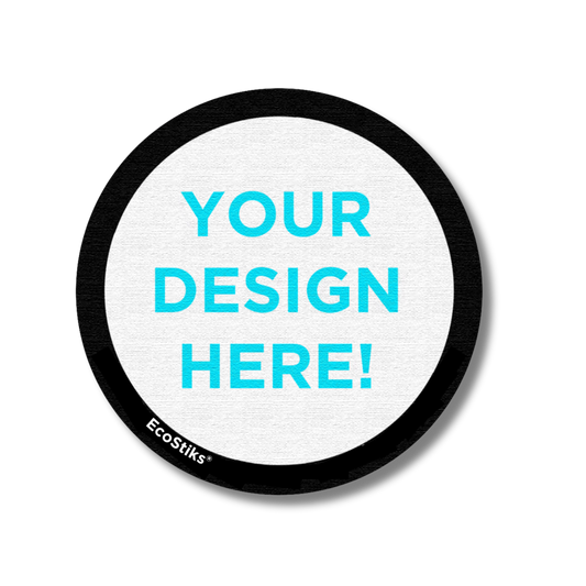 2.5" x 2.5" Custom Circle EcoStiks® Sticker Patches