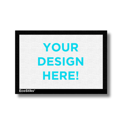 3" x 2" Custom Rectangle EcoStiks® Sticker Patches