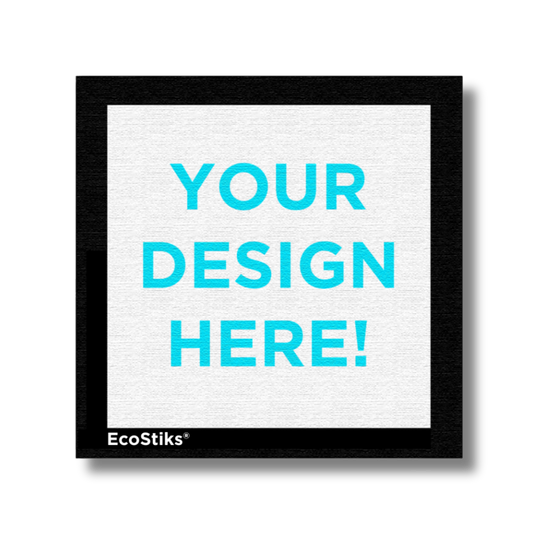 2" x 2" Custom Square EcoStiks® Sticker Patches