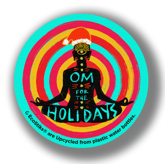 3" x 3" Om for the Holidays EcoStiks Patches - Bulk