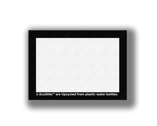 3" x 2" Blank Canvas Rectangle EcoStiks Patches - Bulk