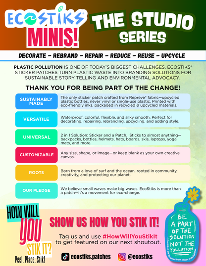 NEW - The Studio Series EcoStiks® Minis Sticker Patches
