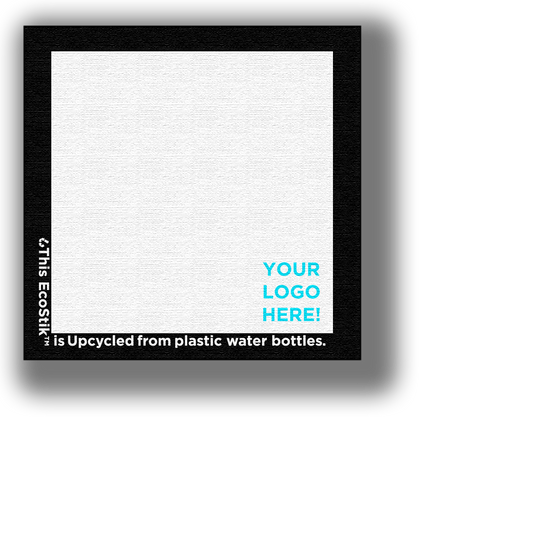 3" x 3" Custom Blank Canvas Square EcoStiks Patches